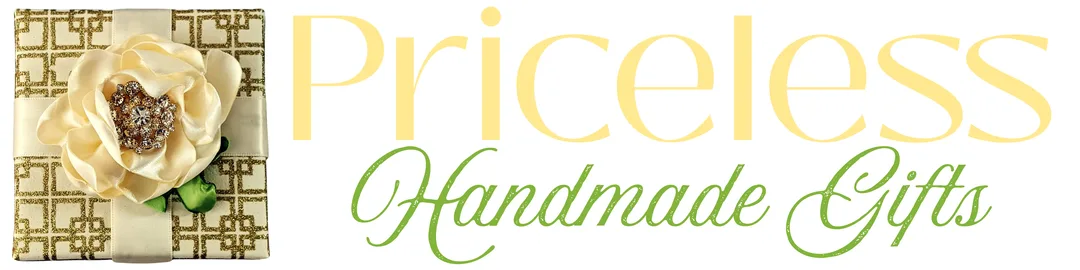 Priceless Handmade Gifts offers professional gift-wrapping services and unique handmade gifts.