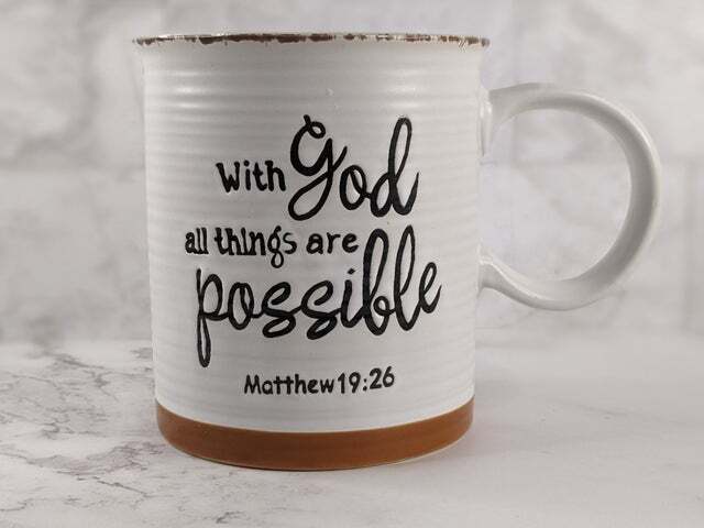 Shop the Christian Scripture Gifts Category for With God All Things Are Possible Gifts