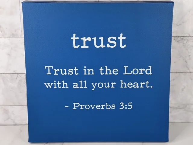Trust In The Lord Gifts