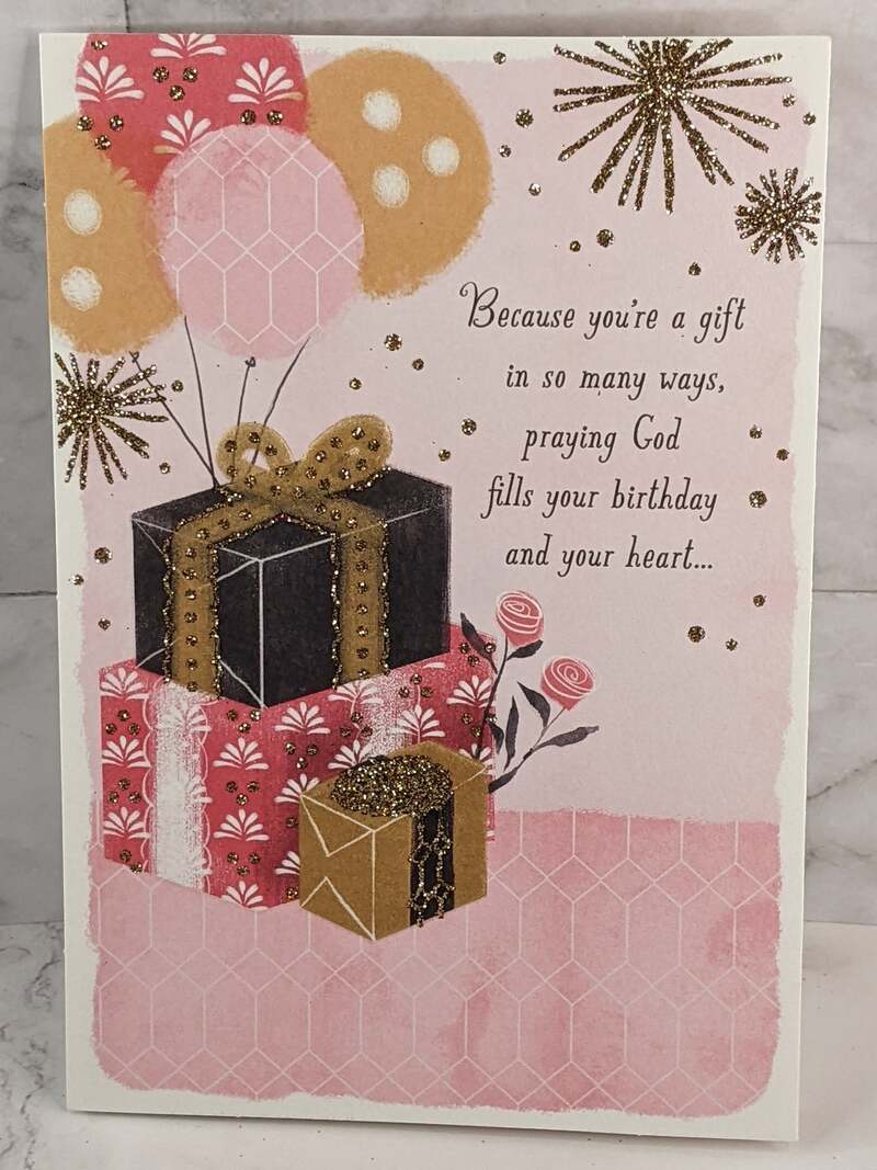 You're Valued and Loved Birthday Card