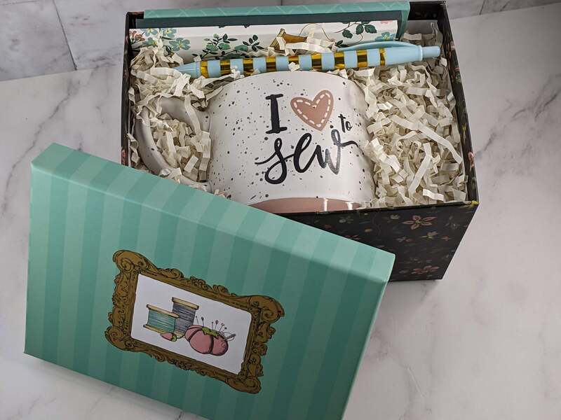 Sewing Themed Gift Box