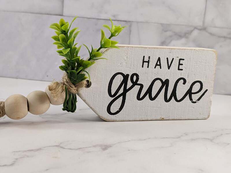 "Have Grace" Tag Decor