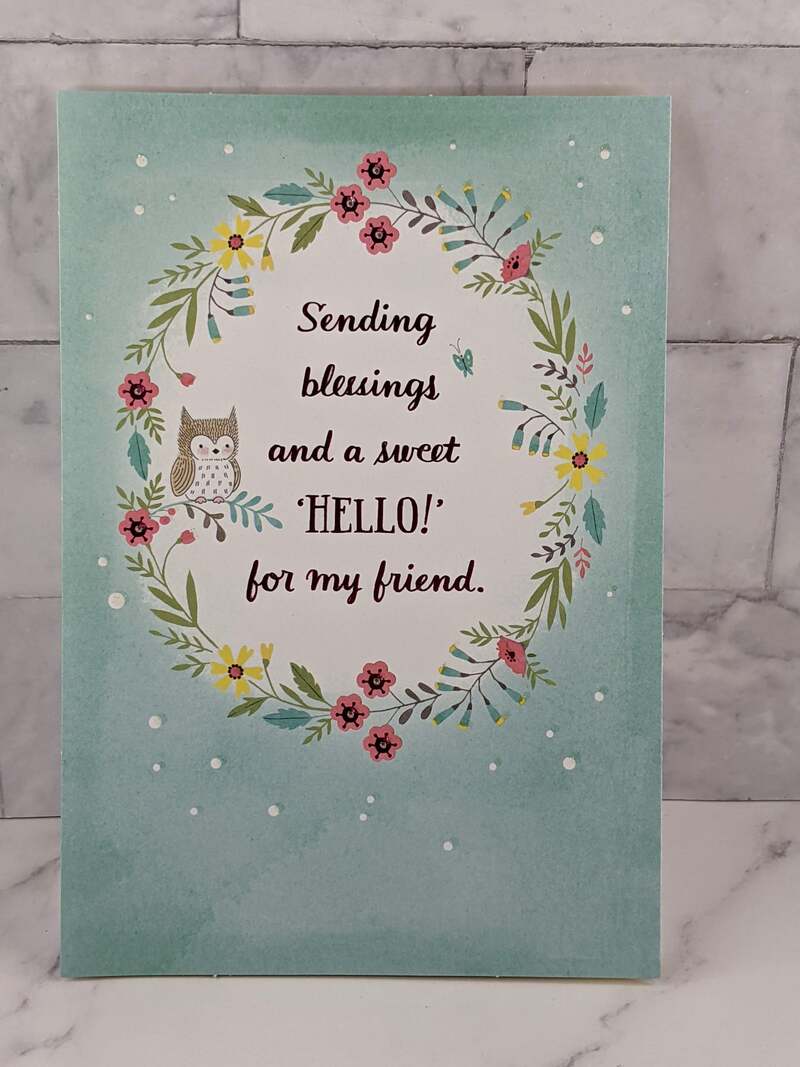 Hello Friend Card