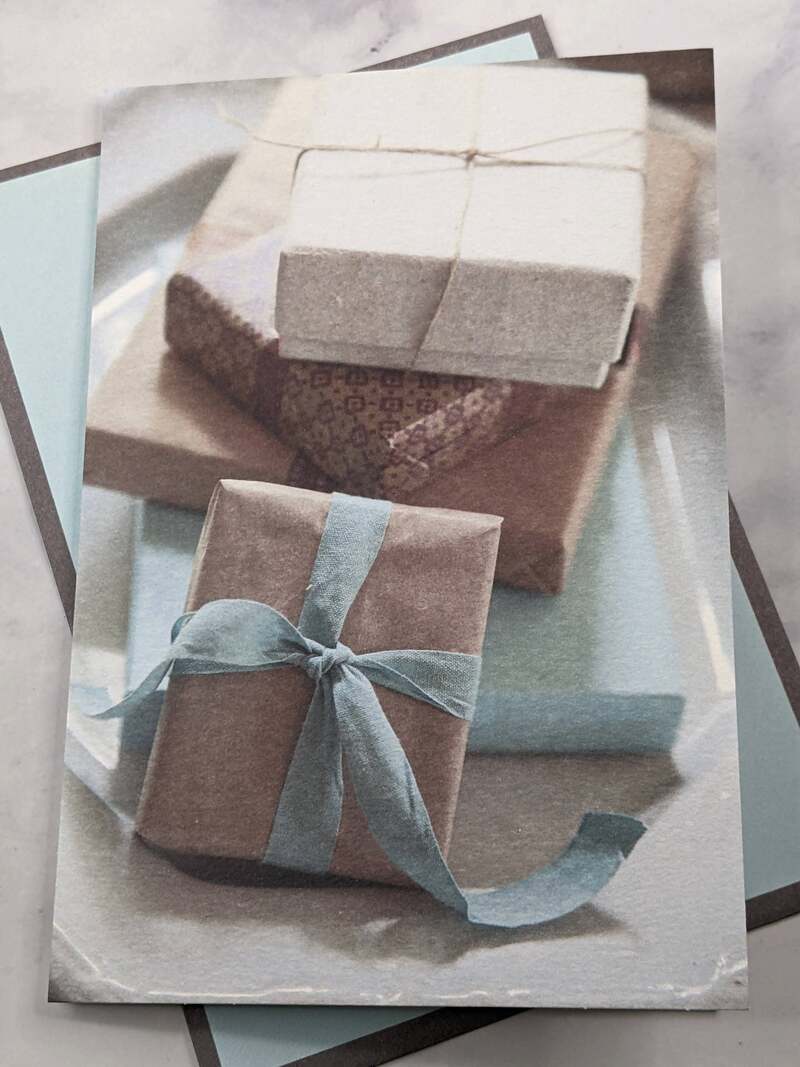 Presents Blank Card