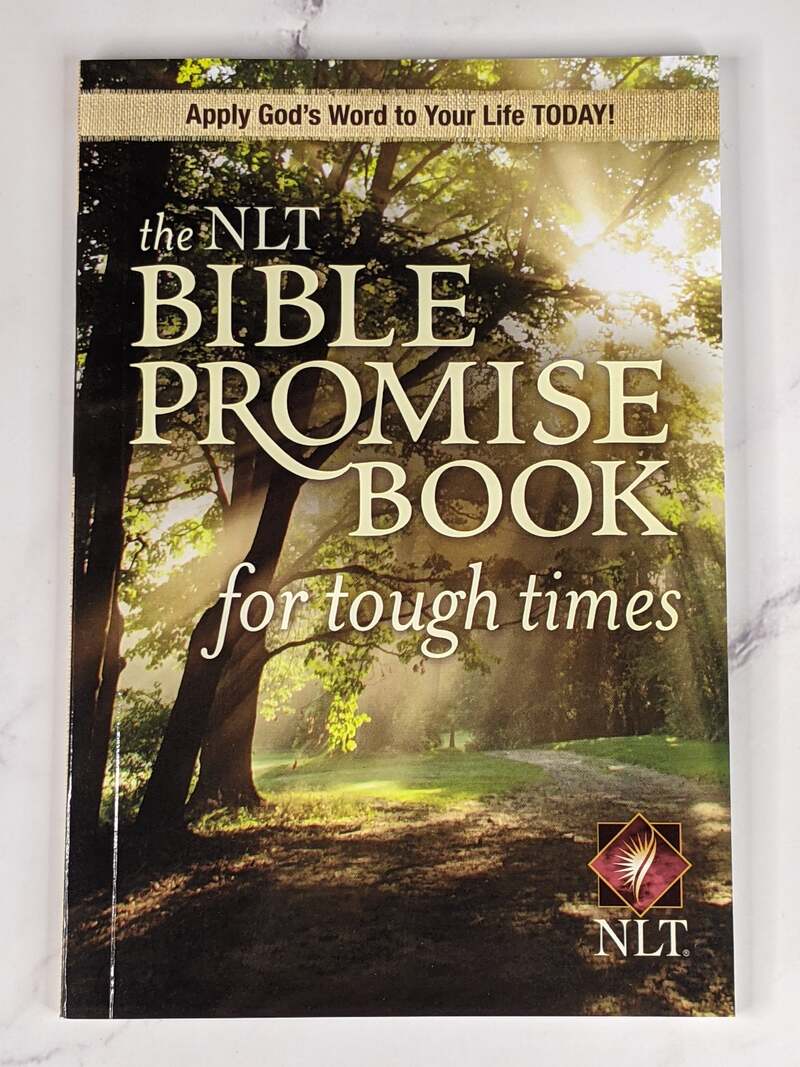 The NLT Promise Book for Tough Times is a paperback book.