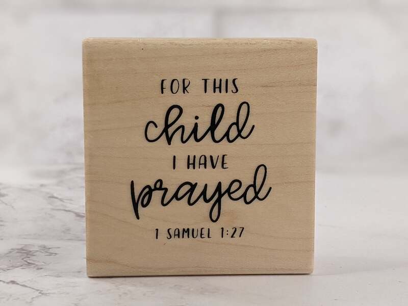 For This Child Stamp