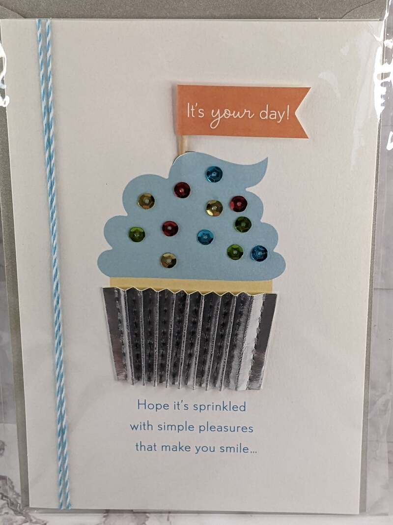 Cupcake Birthday Card